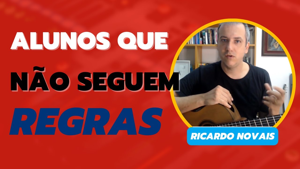 Alunos que não seguem regras