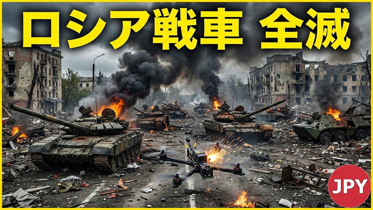 ウクライナがロシア戦車部隊を完全撃破 ― プーチン敗北の象徴的シーン | JPY 軍隊