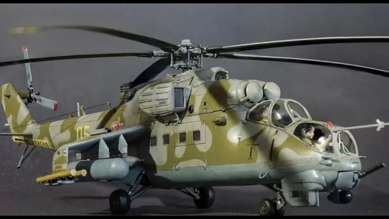Советский ударный вертолет Ми-24