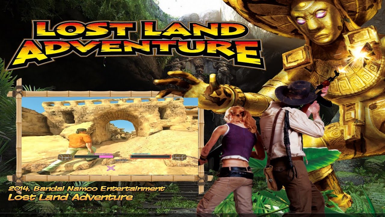 LOST LAND ADVENTURE ARCADE - ABANDONED DESERT CITY
