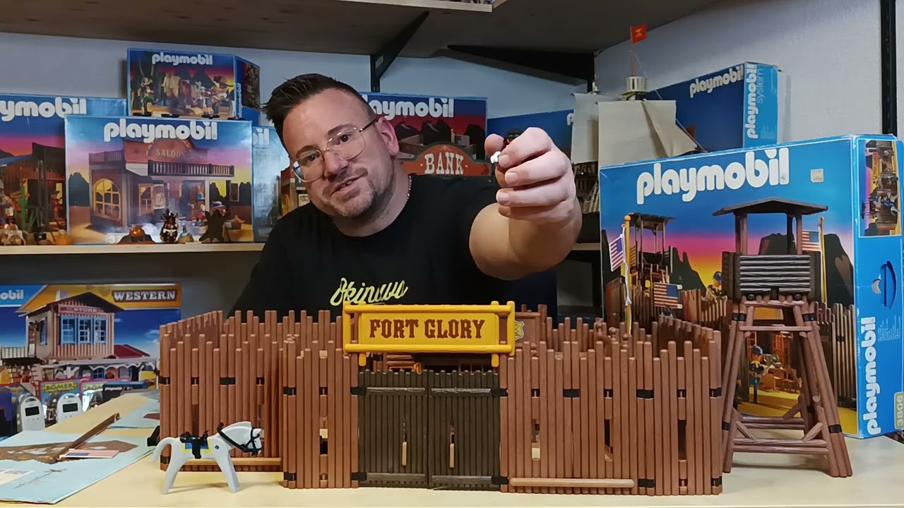 Playmobil Western 3806 Fort Glory Unboxing Set Vorstellung 