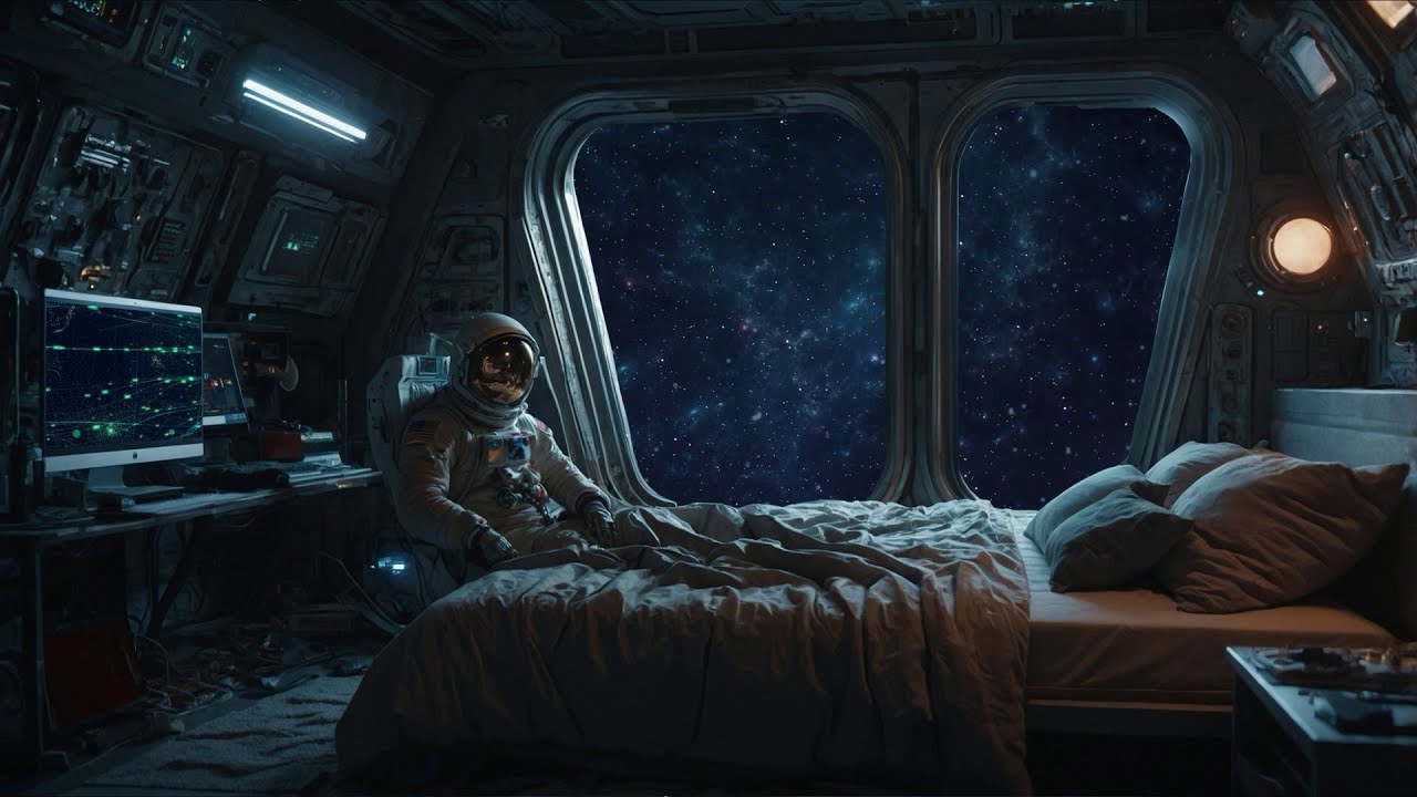 Live Cosmic Dreams: Relaxing Space Ambience for Sleep & Relaxation, Live Watch NOW