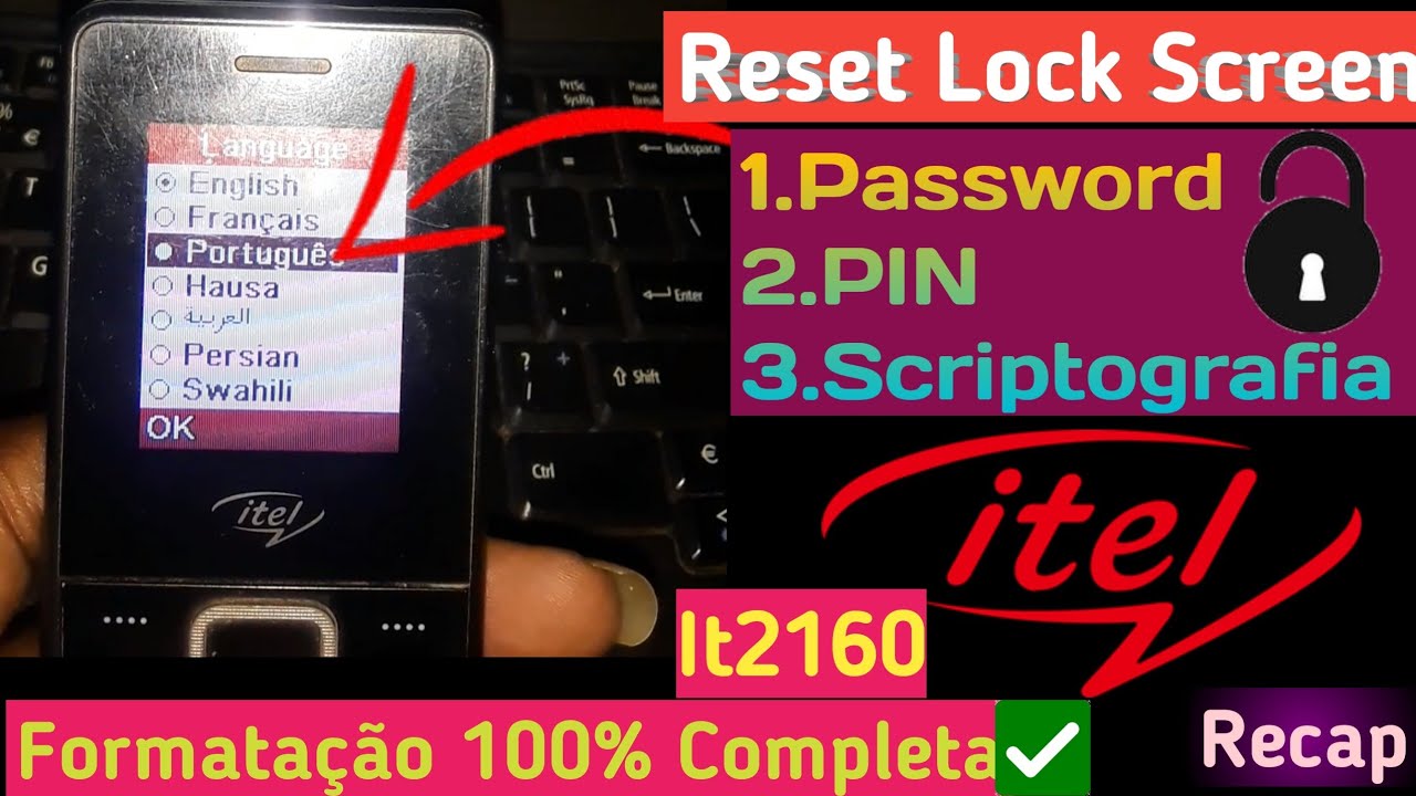 como formatar Itel 2160