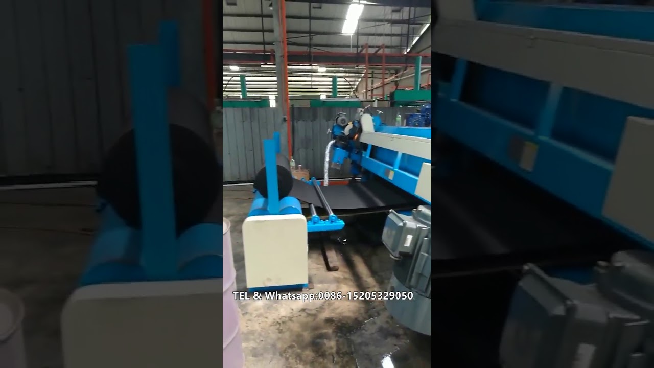 EPDM rubber roll making machine for GYM flooring sheet roll and mat