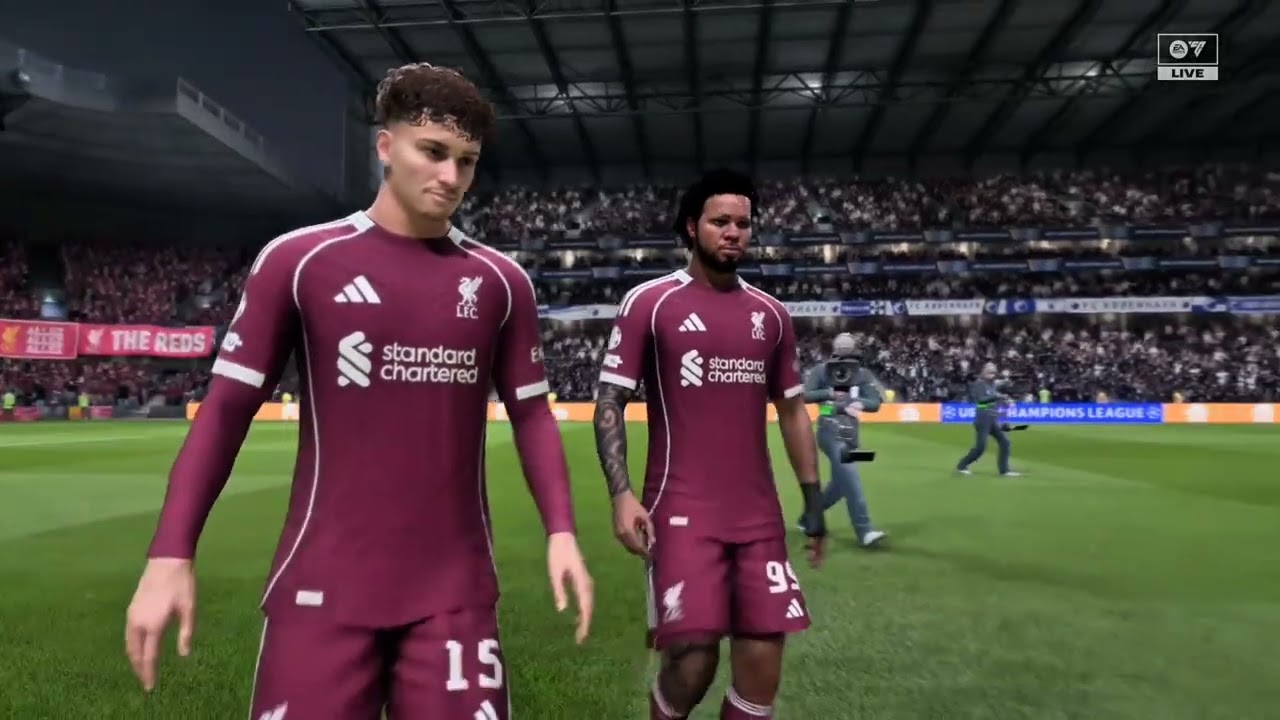 Ea Sport Fc26 modo carreira de jogador Liverpool vs fc kobenhavn