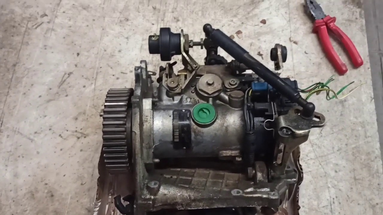 Injection pump replacement Peugeot, Citroen 1.9 diesel - Výměna vstřikovacího čerpadla - montáž