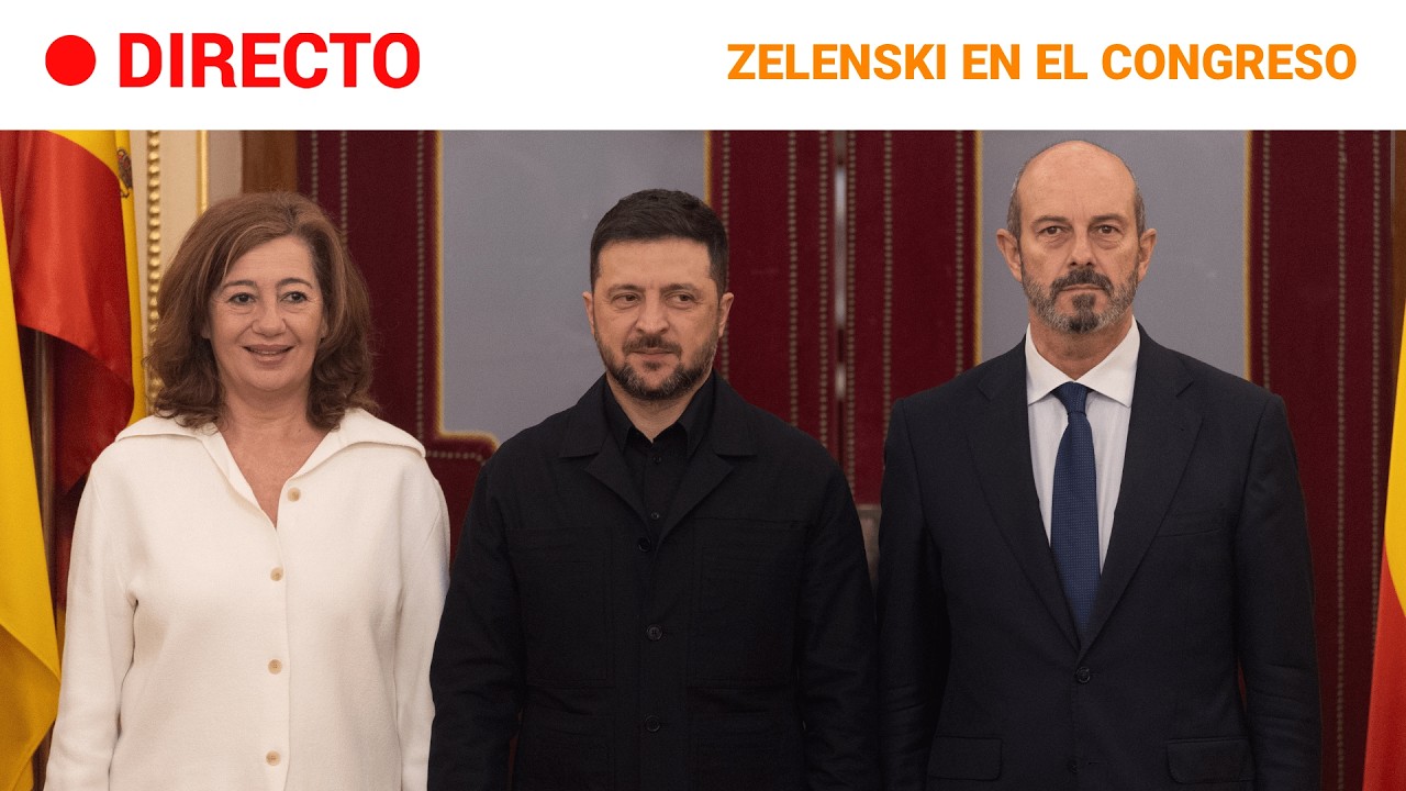 DIRECTO | El PRESIDENTE de UCRANIA, VOLODÍMIR ZELENSKI, en el CONGRESO de los DIPUTADOS | RTVE