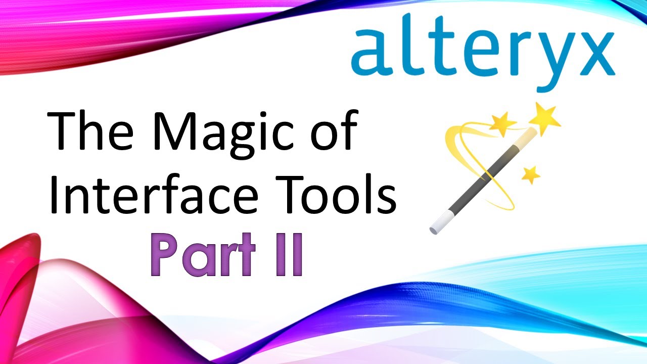 Alteryx — Использование инструментов интерфейса — Часть II