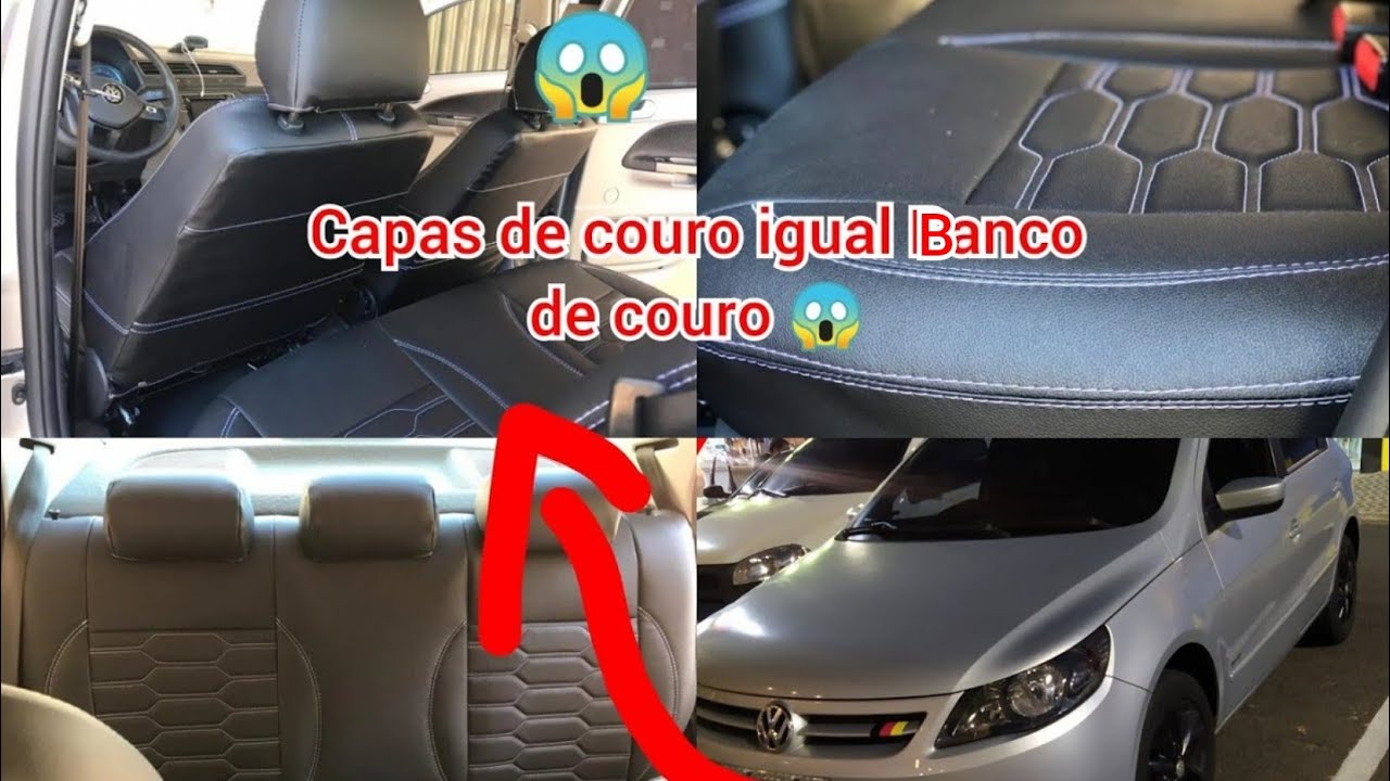INSTALANDO CAPA DE COURO SINTÉTICO NO GOL G5!