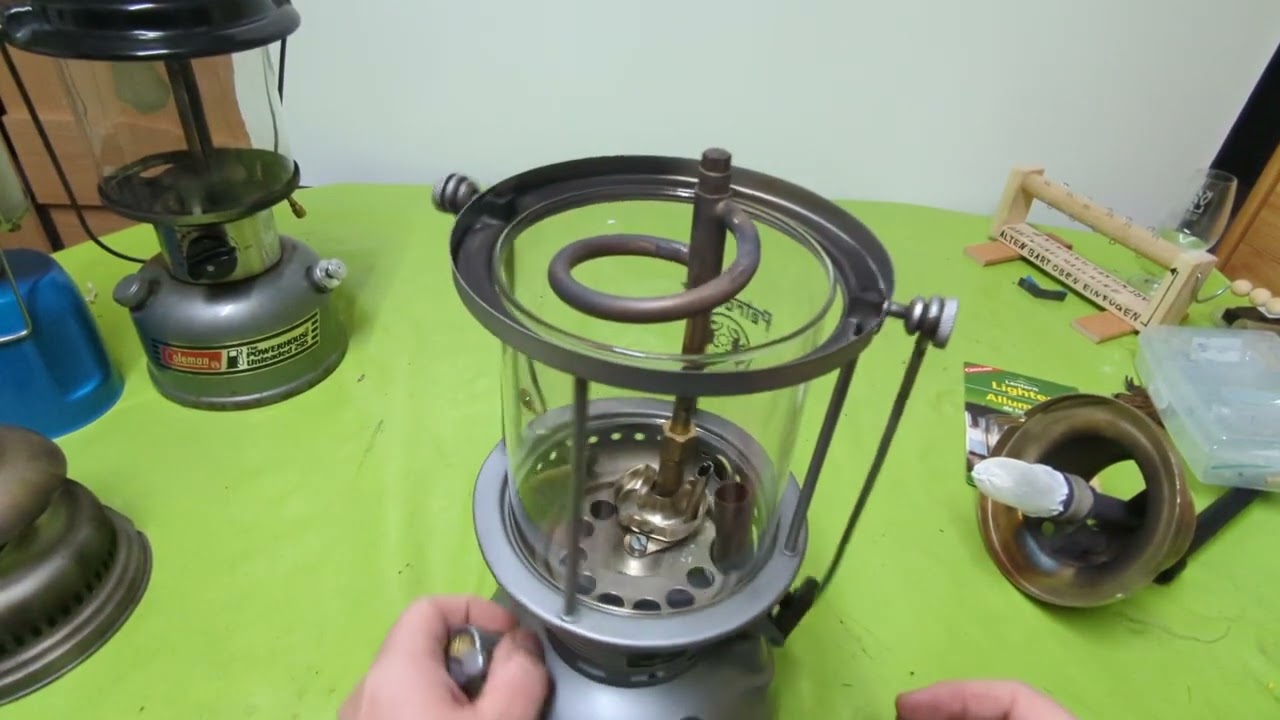 Petromax 500HK und Coleman  Reibradanzünder