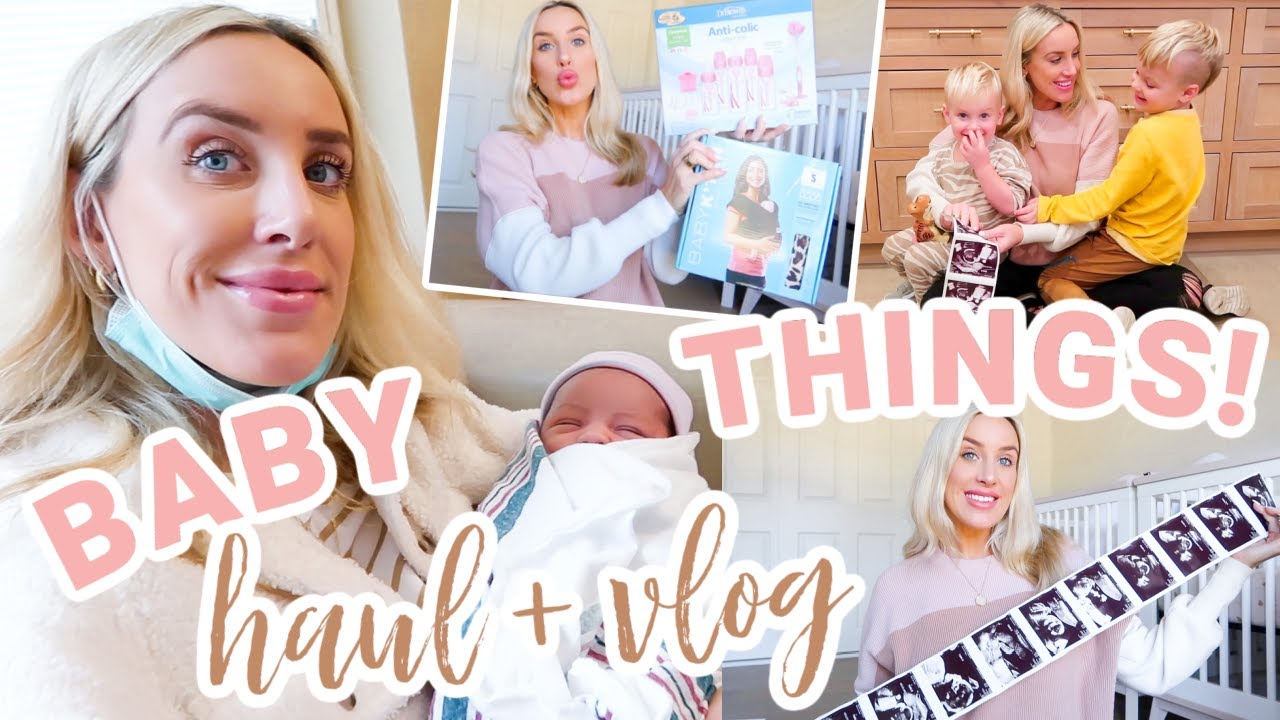 ALL THINGS BABY! registry haul + ultrasound + vlog | Olivia Zapo