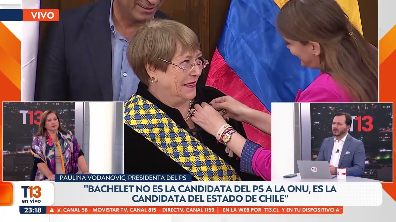 Entrevista a la presidenta del Partido Socialista, Paulina Vodanovic - T13 Noche