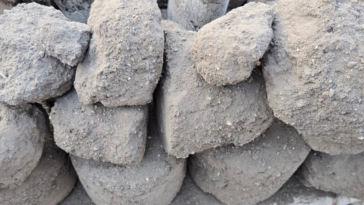 NEW: Brown Gritty Sand Floor Clay Pot Crumbling #asmr #satisfying 