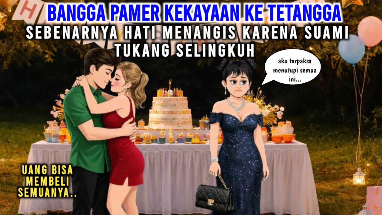 BANGGA PAMER KEKAYAAN KE TETANGGA, SEBENARNYA HATI MENANGIS KARENA SUAMI TUKANG SELINGKUH