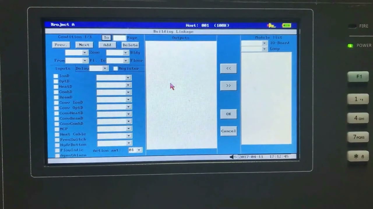 ANSORL Addressable Fire System AS 9108E Panel Commissioning and Programming
