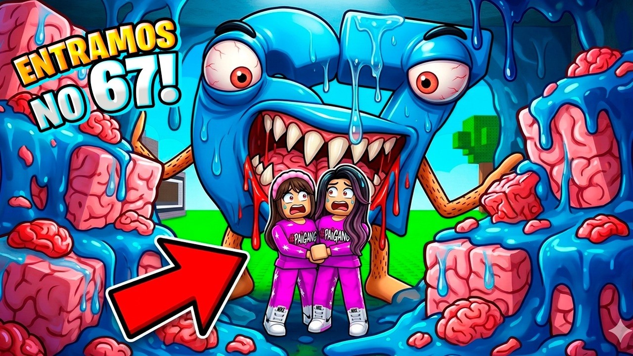 ENTRAMOS no SIX SEVEN 💩 *MUITO NOJENTO* ROBLOX Enter a Brainrot