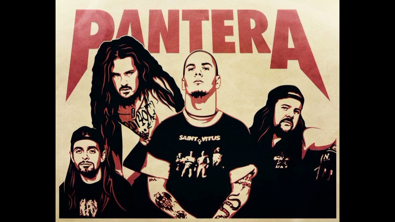 Pantera - Cowboys from hell backing track D tuning