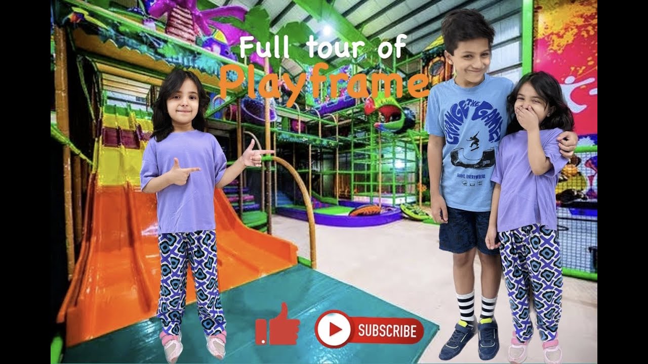 Full tour of Playframe at Weplay Islamabad | Day out with Inaya