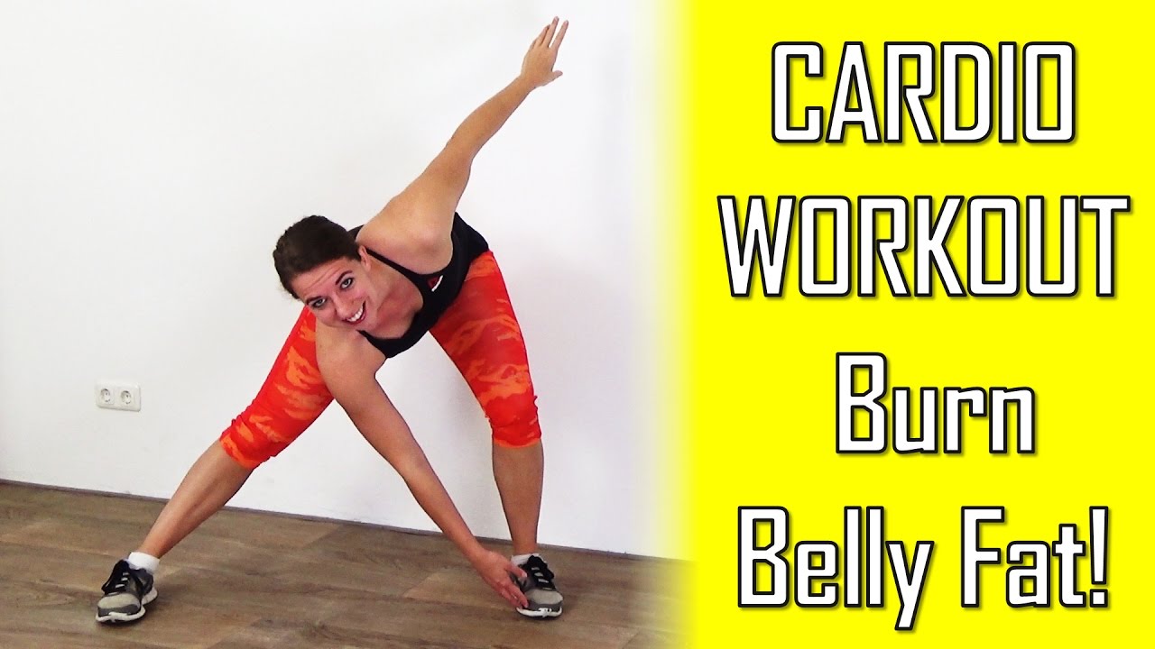 20 Minute Beginners Cardio Workout To Lose Belly Fat - Belly Fat Burning Cardio Exercises At Home