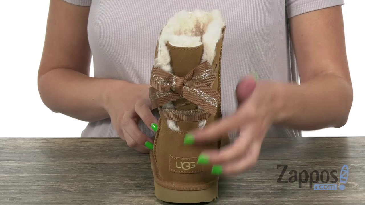 UGG Kids Customizable Bailey Bow II (Little Kid/Big Kid) SKU: 9079738