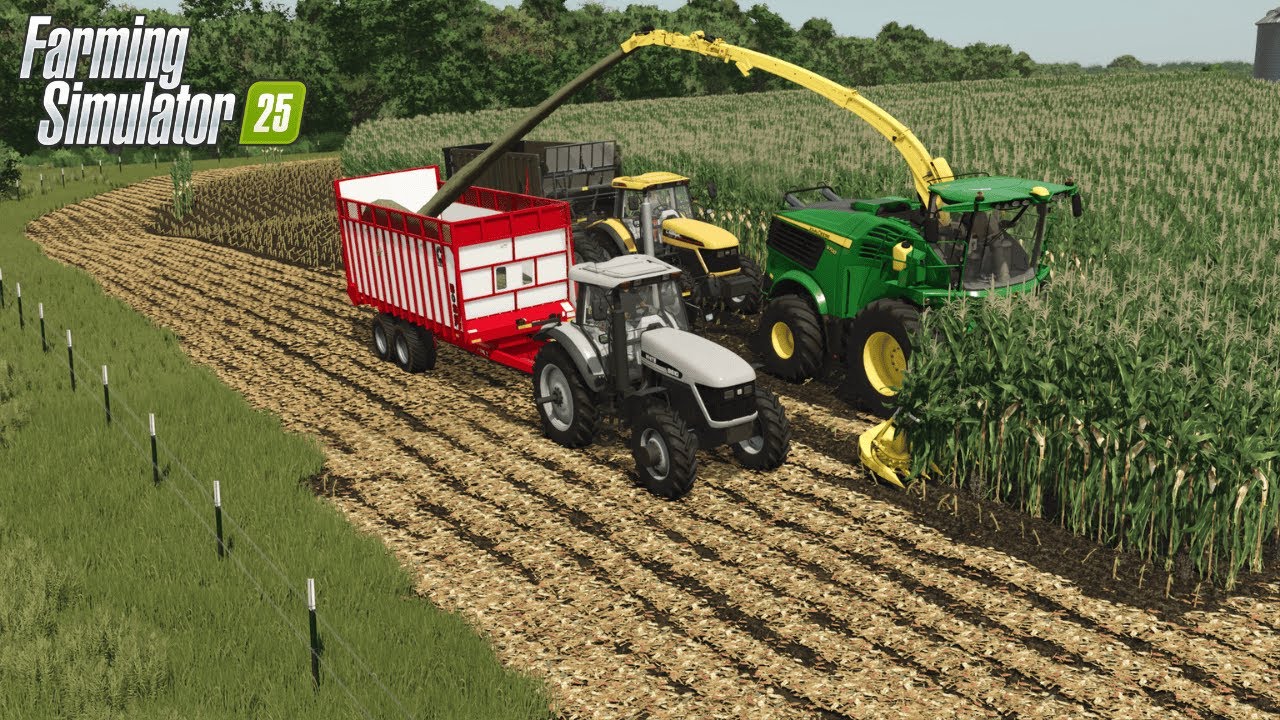 CHOPPING CORN ON MY AMERICAN DAIRY FARM | RAY COUNTY, MO