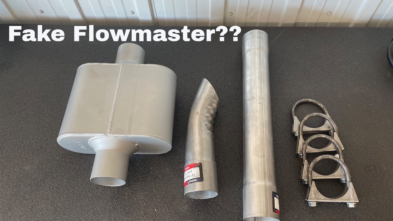 Fake Flowmaster Install (low Budget)