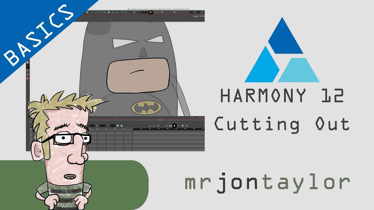 Toon Boom Harmony 12: Basics #4 Cutting Out