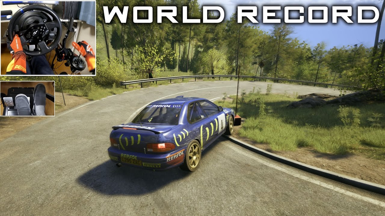 [World Record] SUBARU Impreza (Rally Japan) | EA Sports WRC | T300RS + TH8A