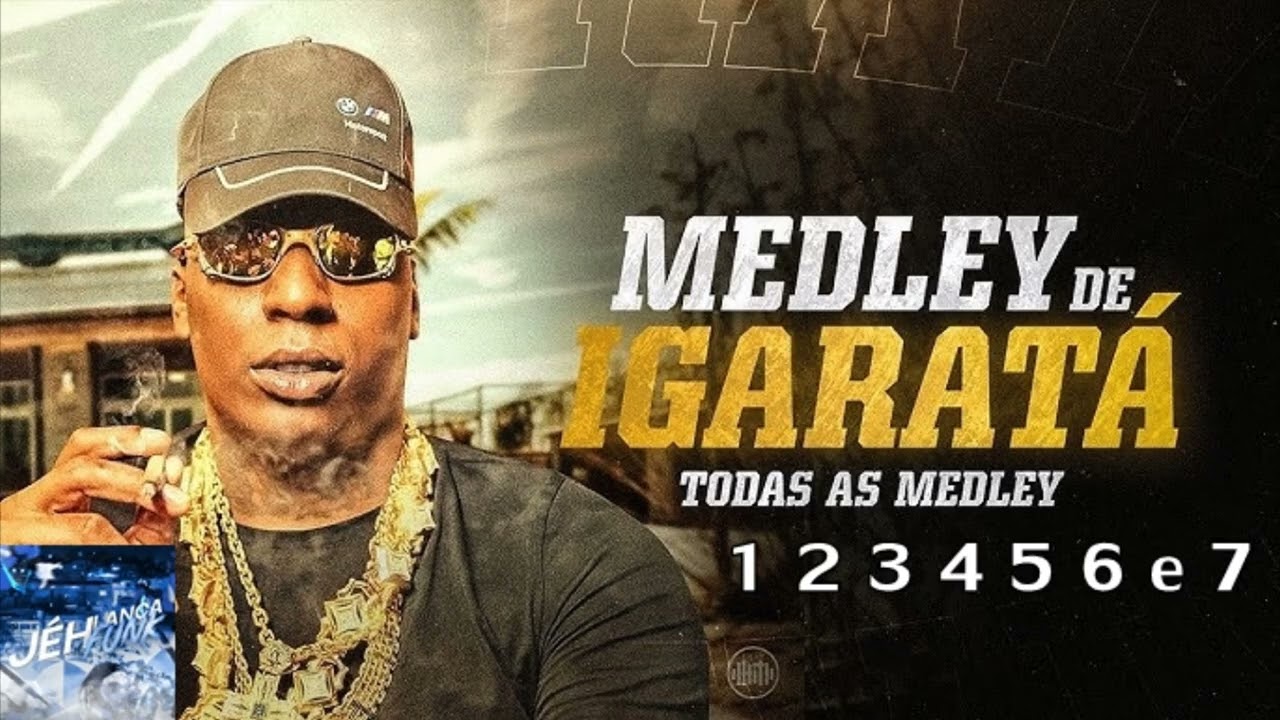 MC NEGÃO ORIGINAL - TODAS ÁS MEDLEY DE IGARATÁ 1 2 3 4 5 6 e 7 ( JÉH LANÇA FUNK )