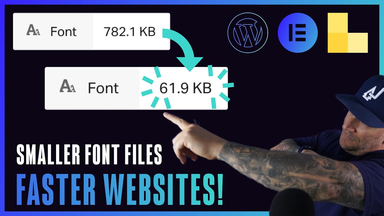 How to Optimize Fonts & Improve Your Site Speed (for WordPress, Elementor, Bricks, and More)