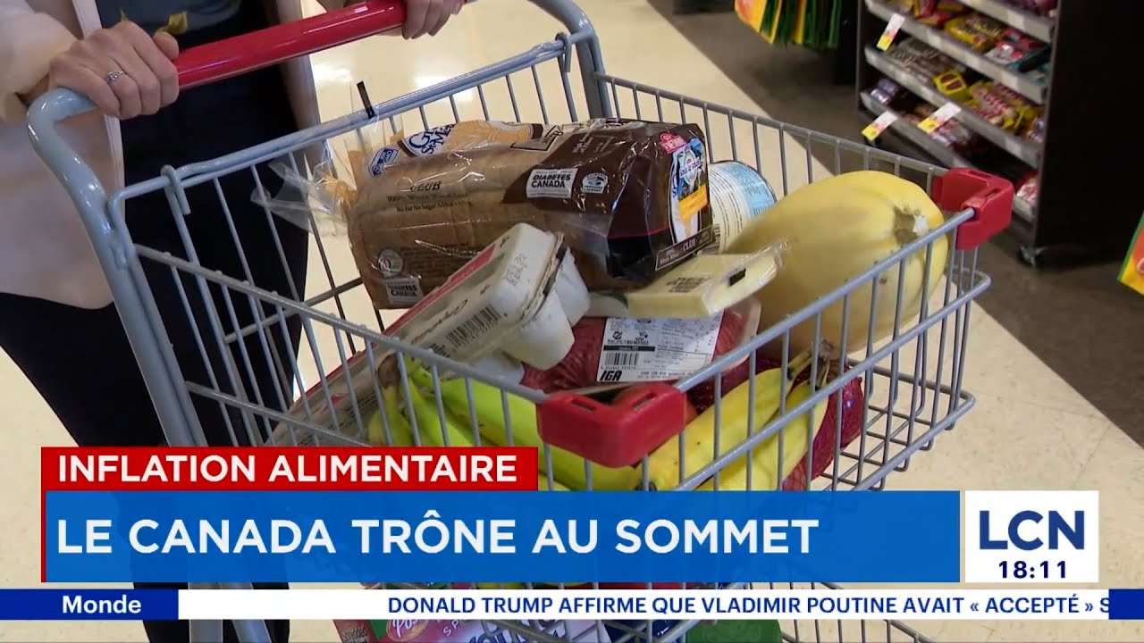Le Canada champion... de l’inflation alimentaire