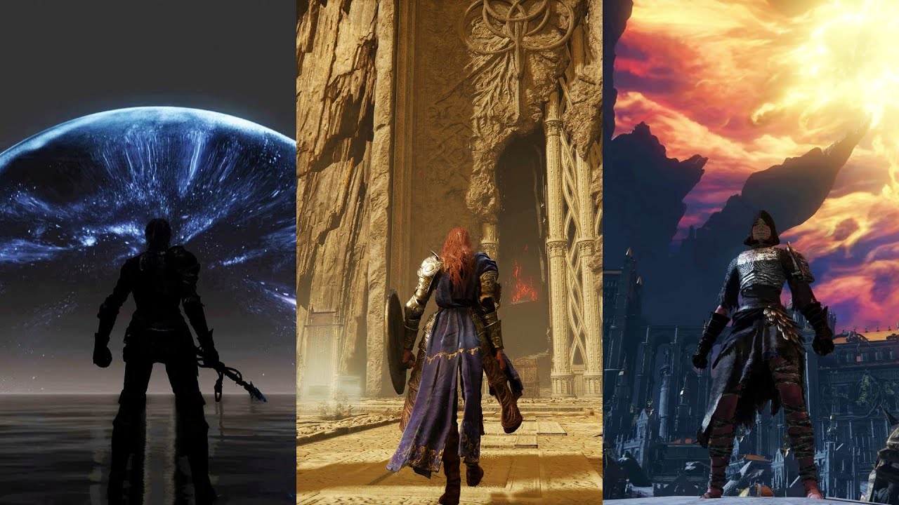 Elden Ring - Enter the Worlds of Ending Cutscenes