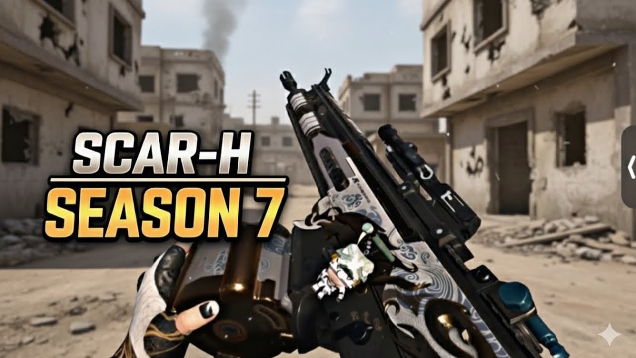 DELTA FORCE MOBILE : SCAR-H SEASON 7 BUILD+GAMEPLAY.