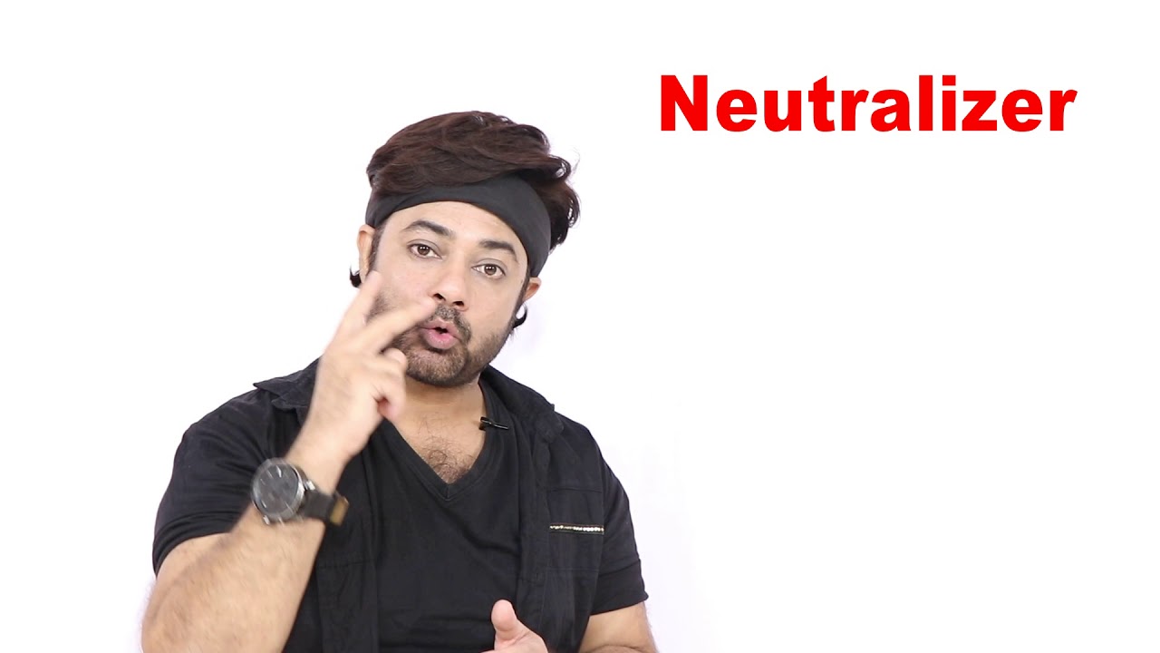 Neutralizer application .....straightening Theory Part -8