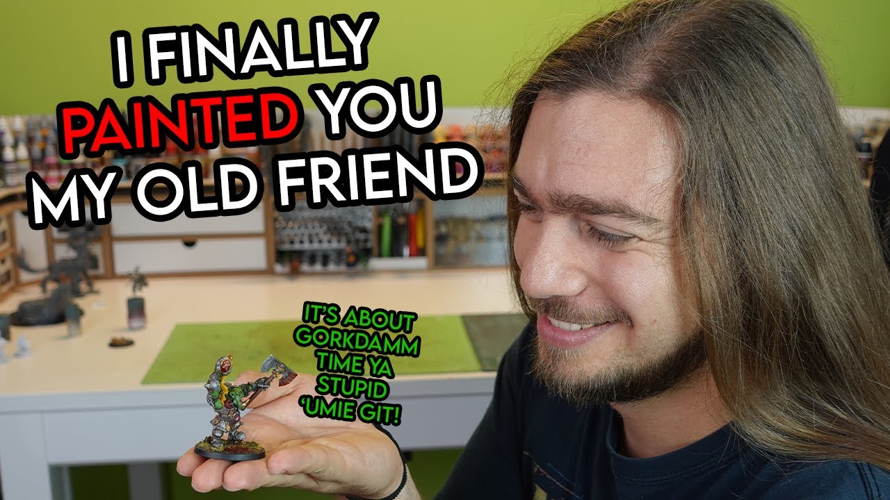 Orktober Special: Cory Paints Grimgor Ironhide - The Miniature that Waited for 20 Years