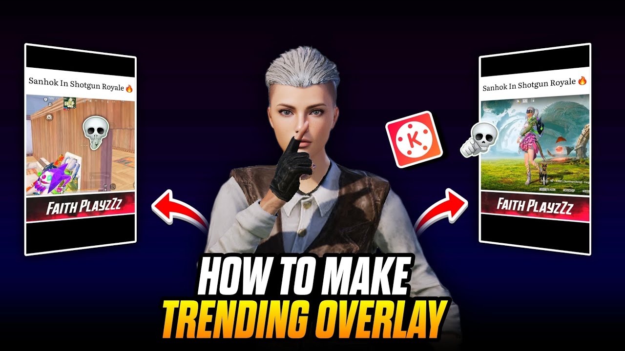 How to make faith playzZz overlay | faith playzZz shorts overlay kese banaye ? Animated overlay Bgmi