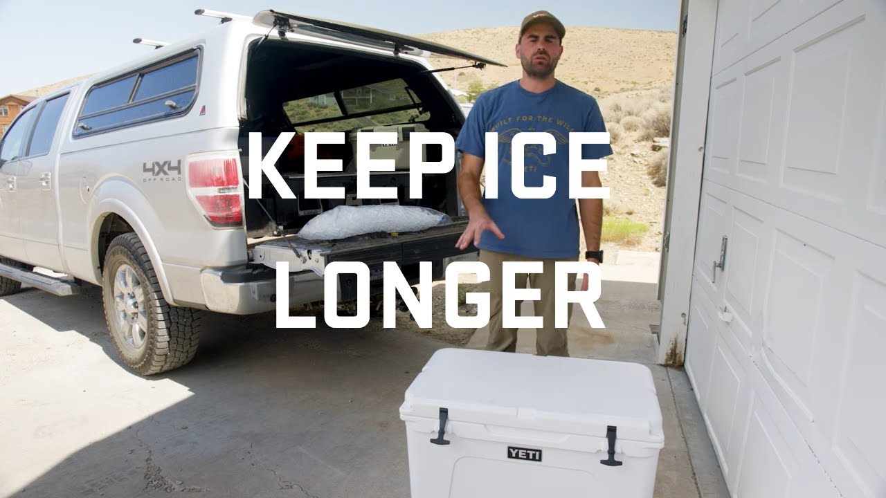 HOW TO Pack a YETI Tundra Cooler for the BEST ice retention with hunter Remi Warren