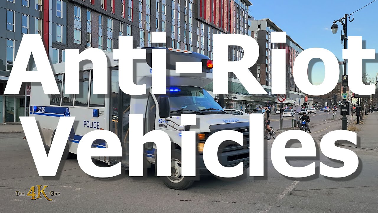 Canada: SPVM 20+ squad cars urgent response to high-risk incident 3-15-2024