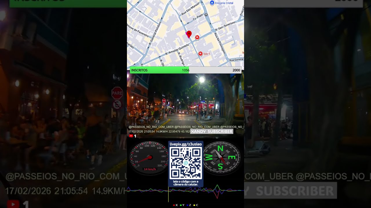 🔴 AO VIVO | Dirigindo pela Cidade – Viagens Reais de Motorista de App com Mapa #uber #brasil #aovivo