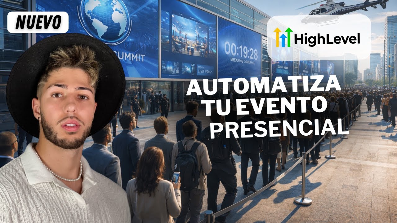 ¿Cómo agendar clientes automáticamente a un evento presencial? Así lo hice con GHL 🎯
