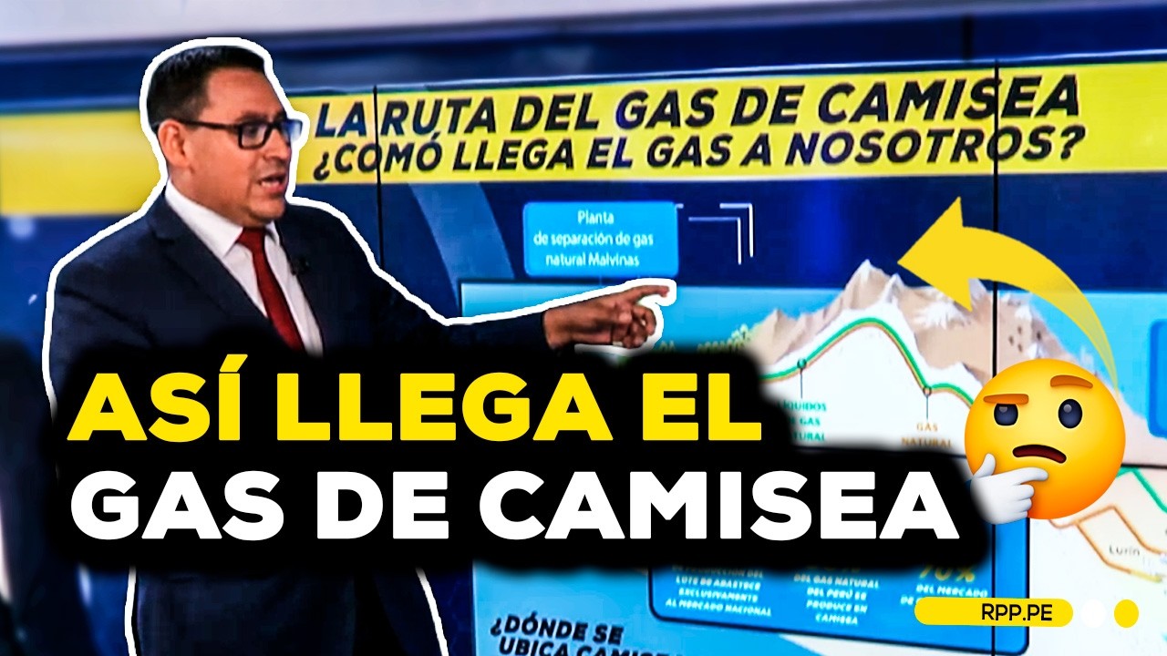 🤔 ¿Por qué el país depende de un solo ducto? Así llega el gas de Camisea a nosotros