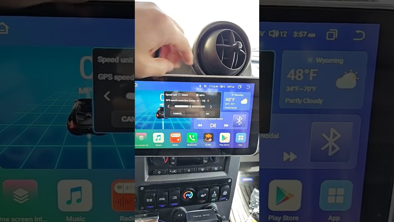 how to change any android from km/h to mph