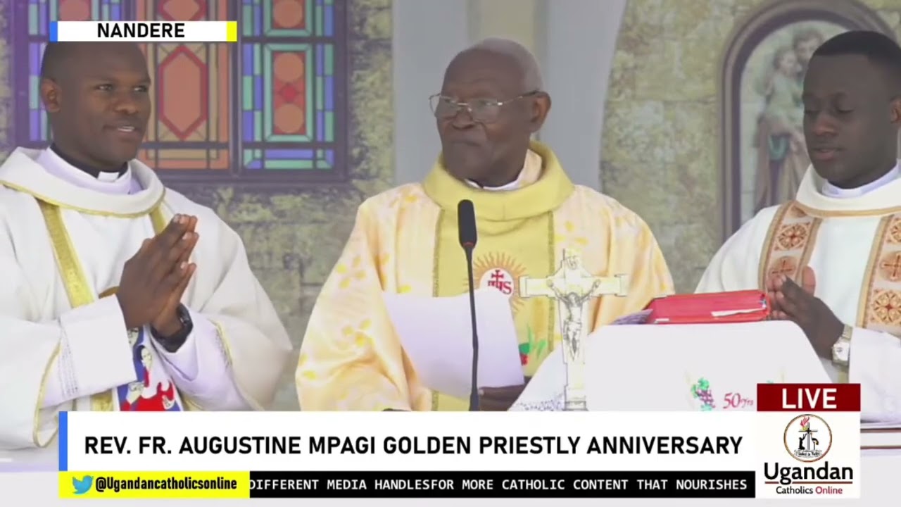Sing Along with the Jubilant Rev. Fr. Agustin Mpagi! | MUJJE TWEBAZE OMUKAMA