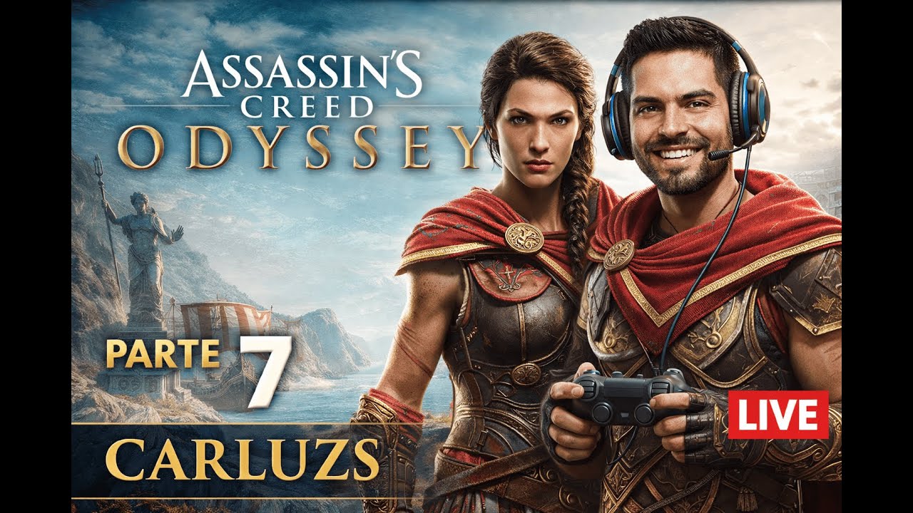 ASSASSIN’S CREED ODYSSEY 🏛️ | PARTE 7 | La Historia se Intensifica | Gameplay en VIVO| CARLUZS