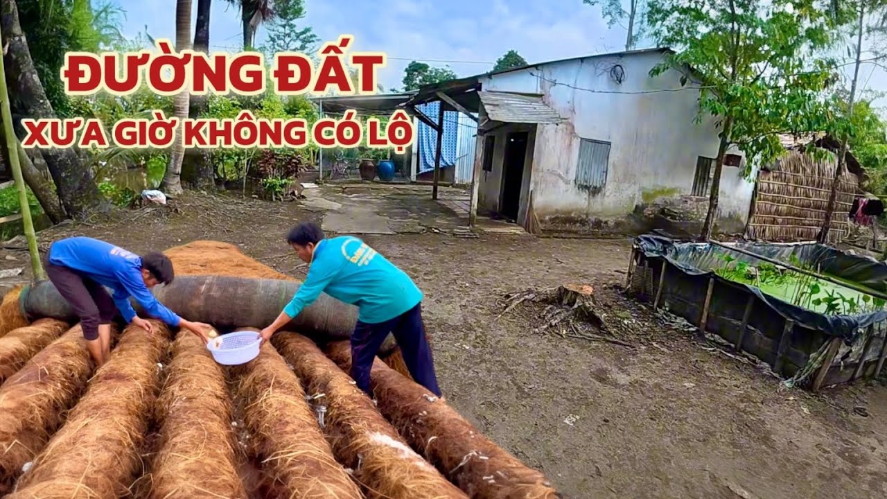 Vùng Quê Hẻo Lánh – Nhiều Đoạn Đường Đất Vẫn Như Ngày Xưa 