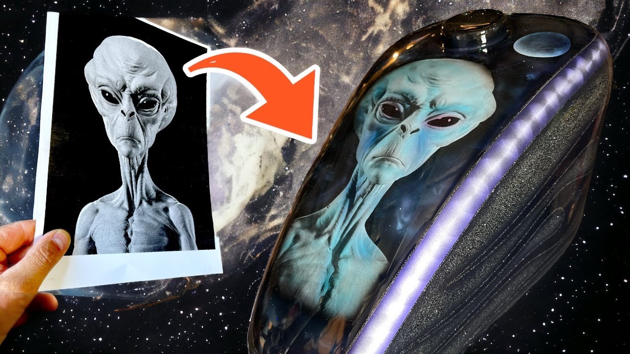 Out-of-This-World Harley Gas Tank Makeover: DIY Water-Slide Image Transfer Decal