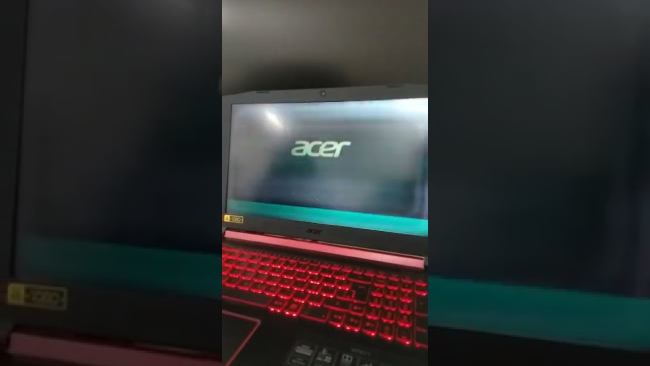 Acer Nitro 5 problema na tela
