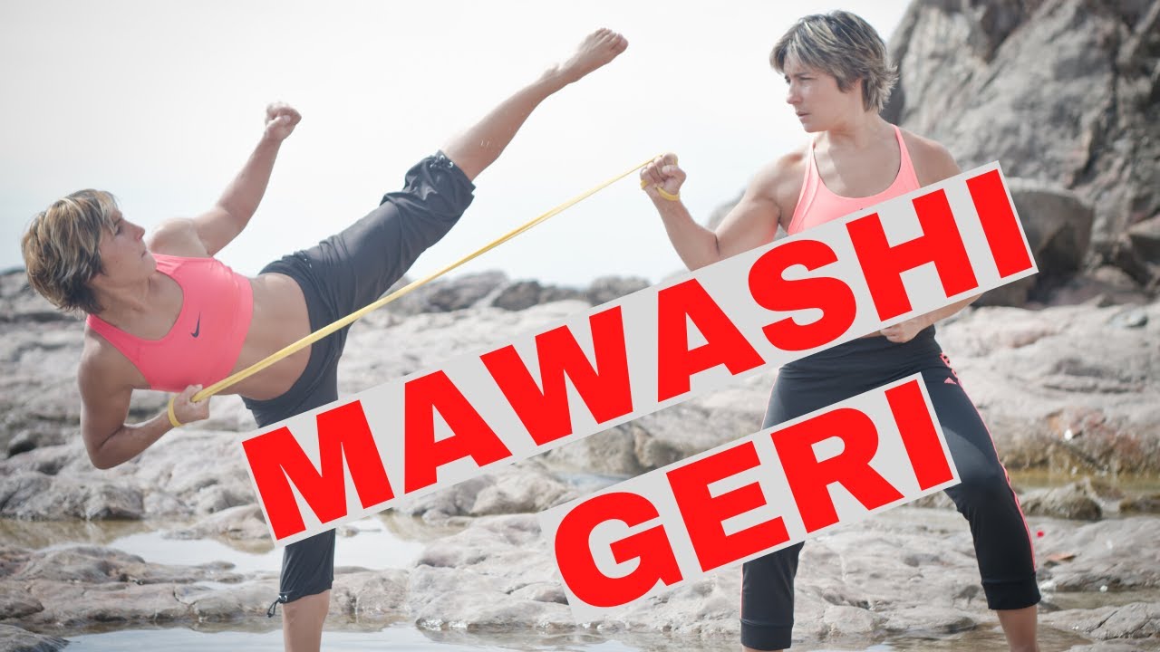 TUTO KARATE : le MAWASHI GERI avec Jessica et Sabrina BUIL
