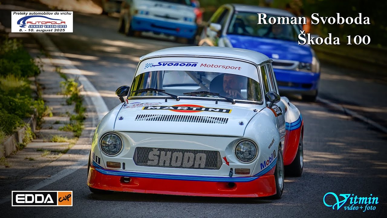 Škoda 100 - Roman Svoboda - Jankov Vŕšok 2025 - EDDA CUP