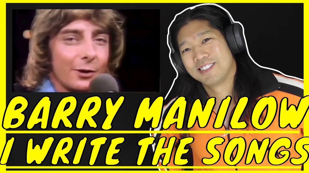 Barry Manilow I Write The Songs Reaction